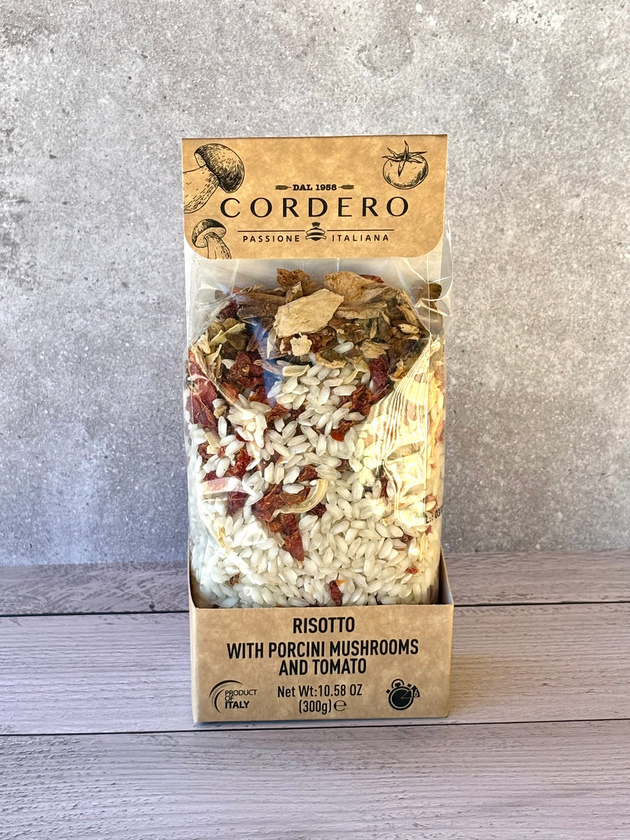 Risotto with Porcini Mushrooms & Tomato